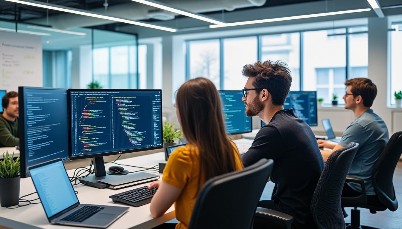 découvrez les avantages incontournables de la formation de développeur web en alternance : alliez théorie et pratique, développez vos compétences sur des projets concrets, et boostez votre employabilité tout en étant rémunéré. une parcours idéal pour se préparer au métier d'avenir !