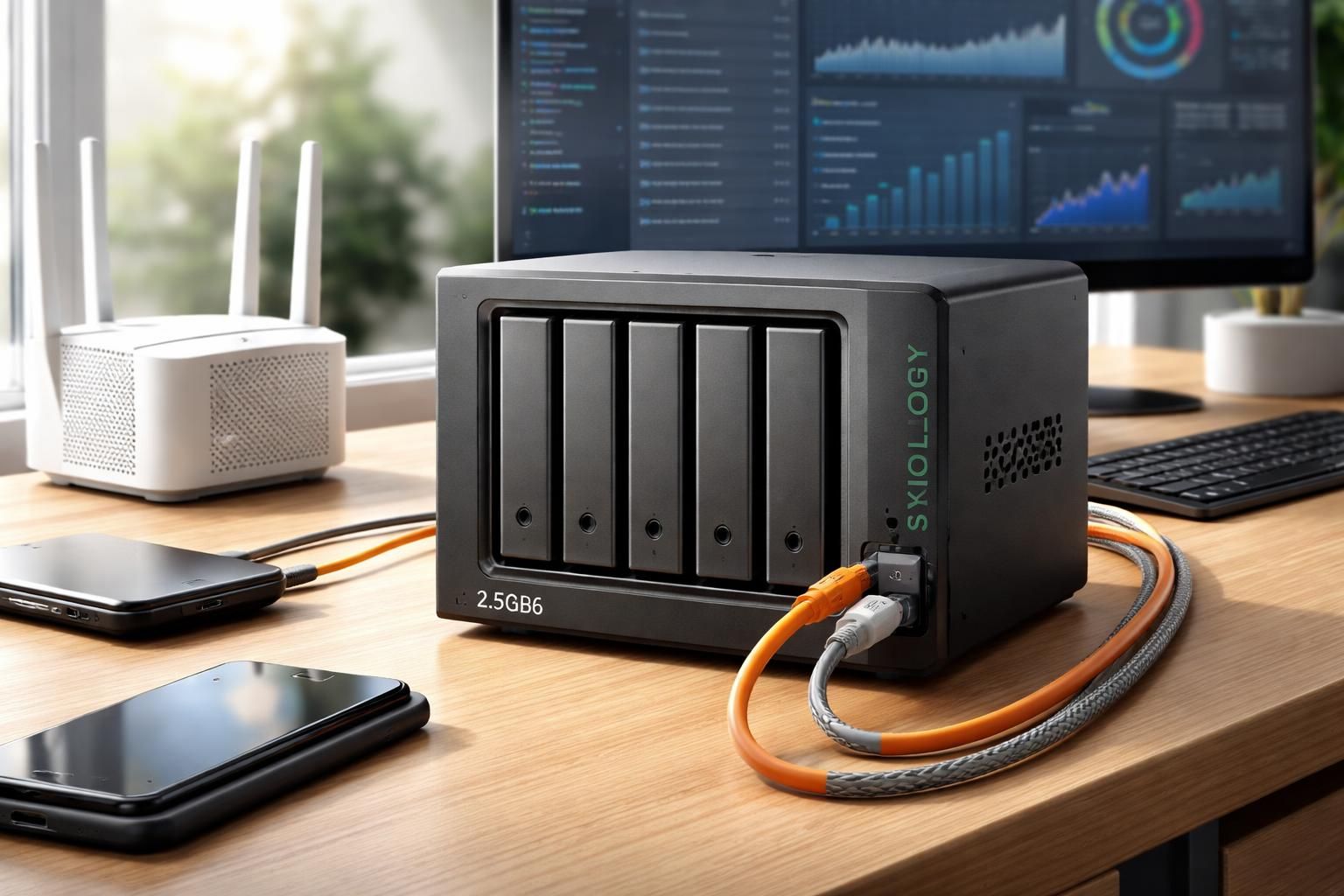découvrez les avantages du nas 2,5 gbe sur un synology en 2026, ses performances, sa compatibilité et pourquoi c'est essentiel pour votre stockage réseau.