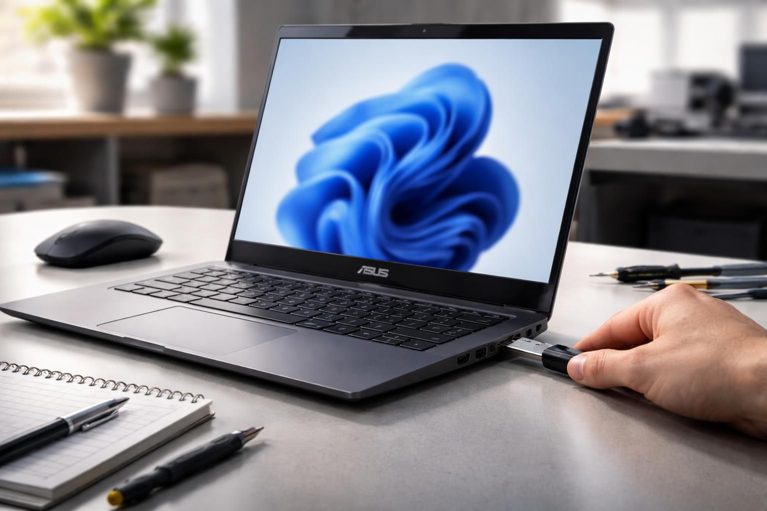 découvrez quand et comment utiliser une clé usb de réparation windows 11 sur un ordinateur asus pour résoudre rapidement les problèmes système et restaurer les performances de votre pc.